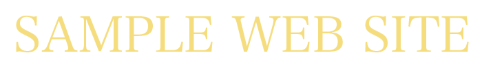 Sample Web Site